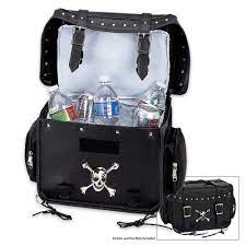 Diamond Plate Motorcycle Trunk Cooler Bag With Skull Medallion To View Further For This Item Visit The Image L Motorcycle Camping Gear Cooler Bag Gear Bag