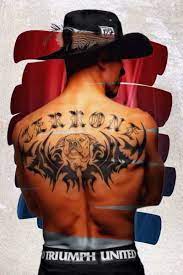 Donald Cowboy Cerrone By Kungfufrogmma On Deviantart Donald Cowboy Cerrone Back Tattoo Donald Cerrone