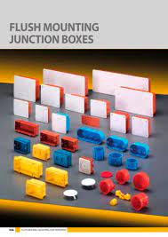 Flush mounting boxes for brick walls. Flush Mounting Junction Boxes Elettrocanali Pdf Catalogs Technical Documentation Brochure