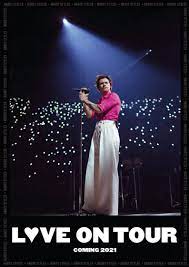 Love On Tour Poster Harry Styles Print Digital Poster Wall Etsy In 2021 Harry Styles Love On Tour Harry Styles Concert