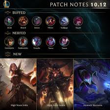 Massive Changes New Buffs And Reworks Coming In Patch 10 12 P2 League Of Legends Not A Gamer