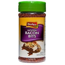 Imitation bacon bits made from soy. Bacon Bits Durkee