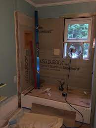Yesterday i applied the redgard waterproofing membrane over durock cement boards. Durock Kerdi Modified Or Unmodified Ceramic Tile Advice Forums John Bridge Ceramic Tile