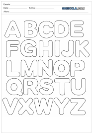 Alfabeto de brinquedos e brincadeiras. Moldes De Letras Em Eva Para Imprimir So Escola