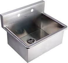 whitehaus stainless steel drop in or