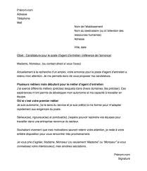 Dans cet article de blog je vais donner quelques conseils afin de réussir une lettre de motivation simple et courte. Lettre De Motivation Pour Etre Agent D Entretien Capital Fr