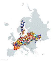 14688 bytes (14.34 kb), map dimensions: Flag Map Of European Subdivisions Day 14 Hungary Vexillology