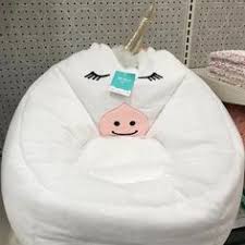 Character Bean Bag Pouf White Unicorn Pillowfort Bean Bag Chair Kids Bean Bags Bean Bag
