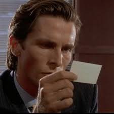 Look at that subtle off-white colouring. The tasteful thickness of it”  Okay, so maybe only a few people will ever notice—but yes, my business card  was intentionally designed to replicate the iconic… |