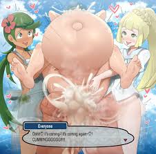 Sun and Moon Futa 3P comic porn | HD Porn Comics