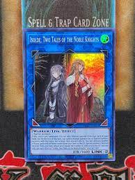 Yugioh Isolde, Two Tales Of The Noble Knights SOFU-ENSE1 Super Rare NM |  eBay