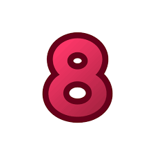 Number 8 - Free education icons