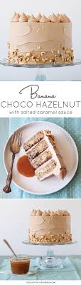 Banana Choco Hazelnut Cake Gateaux Et Desserts Recette Dessert Recette Gateau