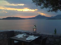 Table For Two At The Queen S Chair Restaurant In Budva Montenegro