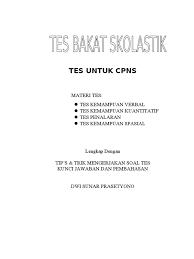 Manajerial sebanyak 30 butir soal selama 25 menit pengerjaan. Tes Bakat Skolastik Dan Pembahasannya Pdf Cara Golden