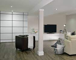 Pole basement ideas & photos. Basement Pole Covers How To Hide Or Remove Basement Support Post