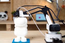 As previously mentioned, the robotic arm was modeled around the robotic arm on thingyverse. This Ridiculously Cool Robot Arm Is Also A 3d Printer Laser Engraver And Ai Assistant