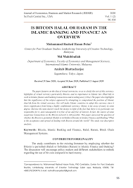 Is bitcoin halal or haram? as we analyse different islamic scholars' views on the matter. Pdf Is Bitcoin Halal Or Haram In The Islamic Banking And Finance An Overview