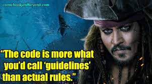 I like to wave at them as they pass by. — captain jack sparrow, pirates of the caribbean: 80 Jack Sparrow Quotes That Makes Him The Witty Lord Of Pirate Of Comic Books Beyond