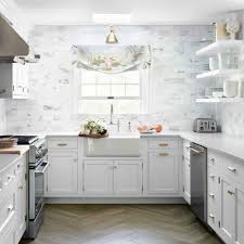 White kitchen cabinets with carrara marble countertops. 6 Great Alternatives To Carrara Marble City Farmhouse