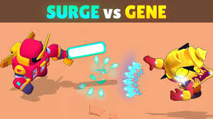Surge Vs Gene 21 Tests Best Splitting Projectile Brawler In Brawl Stars Youtube