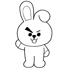 Bt21 nasıl çizileceğini learn how to draw and color cute van from bt21 game easy, step by step. Cooky Bt21 Printable Coloring Pages Novocom Top