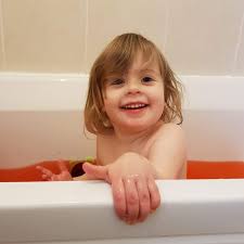 I did not save the bubble bath slime after we played with it. Zimpli Kids Slime Baff Becca Blogs It Out