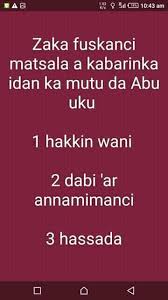 Hausa novel auran matsala : Fassaran Mafarki A Musulunce Posts Facebook