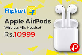 Apple Airpods Mmef2 Wireless Mic Headset Latest Price Best Online Shopping Deals Daily Fresh Deals In India Paise Bachao India