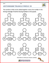Grade 3, maths, elementary school, homeschool). Math Puzzle Worksheets 3rd Grade