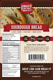 It's exactly like regular bread — yes. Great Low Carb Sourdough Bread 16oz Loaf Great Low Carb Bread Company
