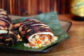 Inihaw Na Pusit Grilled Squid Kawaling Pinoy Grilled Squid Seafood Recipes Recipes