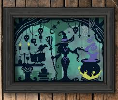 You will love the patterns on bev's country cottage. Witches And Wizards Cross Stitch Patterns Embroidery Central