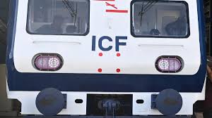 ICF unveils first AC suburban train set to be operated in Chennai - The  Hindu