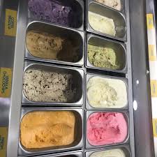 Rolled ice cream is a sweetened frozen dessert. Photos At Polar Bear Ice Cream Shop