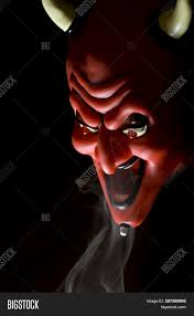Wir produzieren neue, ausgefallene und qualitative. Red Mask Devil Smoke Image Photo Free Trial Bigstock
