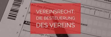 Sie brauchen hilfe bei der steuererklärung für ihren gemeinnützigen verein? Vereinsrecht Die Besteuerung Von Vereinen Kanzlei Balg Koln