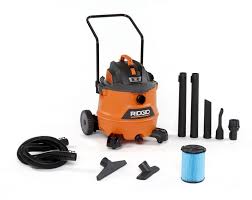 Nxt 60 L 16 Gal 6 5 Peak Hp Wet Dry Vacuum With Cart Wet Dry Dust Filter Wet Vac