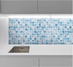 The stains came back eventually, so spring cleaning is due soon. Mediterraneon Style Sky Blue Glass Bathroom Mosaic Tile Shower Room Decoration Wallpapers Aliexpress