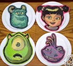 Monsters Inc Pancakes Pancake Art Pancakes Sugar Cookie