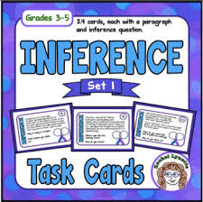 This question helps students become aware that. Inference Task Cards Short Passages With Text Dependent Questions Minds In Bloom