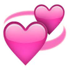Revolving Hearts Emoji U 1f49e U E327 Heart Emoji Emoji Cool Emoji