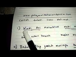 Dia sangat rajin membantu orang tua nya di pasar. Pengertian Dan Contoh Polisemi Youtube