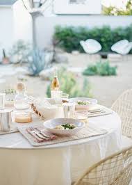 A chair can make all the difference in the world to a beautiful outdoor dinner party. How To Host An Effortless Spring Outdoor Dinner Party Almost Makes Perfect