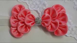 These fabric bows only use a. How To Make Baby Hair Bows 14 Steps With Pictures Wikihow
