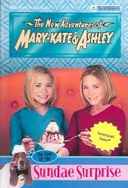 A set of books was written as a companion piece to the show, showing the twins on the cover. Case Of The Sundae Surprise Ashley Olsen Mary Kate 9780606300322