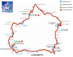 Journey To La Marmotte 2012 La Marmotte Route 2012 Marmotte Maurienne Cyclotourisme