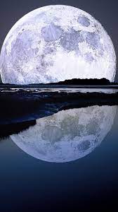 Nature Iphone 6 Plus Wallpapers Super Moon Water Reflection Iphone 6 Plus Hd Wallpaper Iphone White Photography Black And White Photography Beautiful Moon