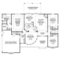Some 2 story house plans in the collection below feature the master suite on the main level, while the other bedrooms (or most of them) are presented on the second most popular newest most sq/ft least sq/ft highest, price lowest, price. 57 Ideas House Plans One Story 1800 Sq Ft Garage Beds