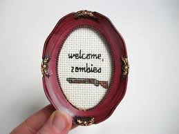 Embroidery pattern needlecraft design instant download | etsy. Pin On Zombies